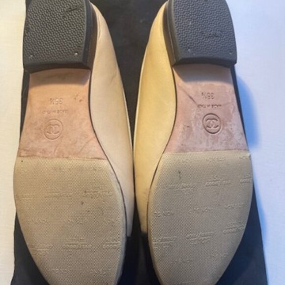 Classic Chanel Ballet Flats size 35 1/2 ( fits size 6 US) - Picture 3 of 13